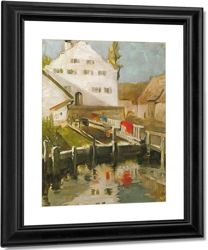 Indersdorf By Franz Marc Fine Art Print