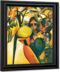 Indian By August Macke Fine Art Print