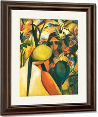 Indian By August Macke Fine Art Print