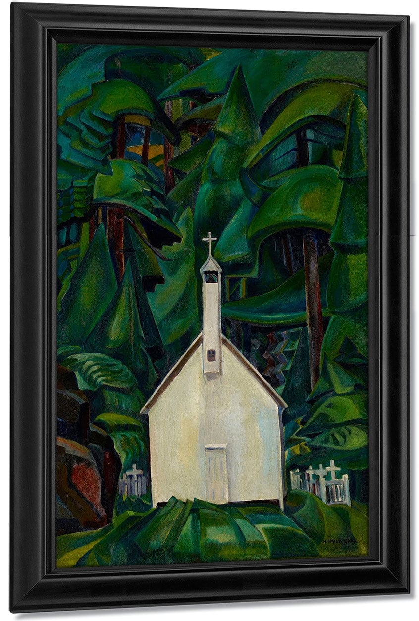 Indian Church 1929 By Emily Carr Fine Art Print