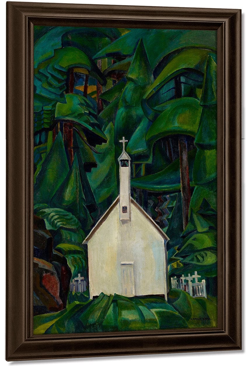 Indian Church 1929 By Emily Carr Fine Art Print