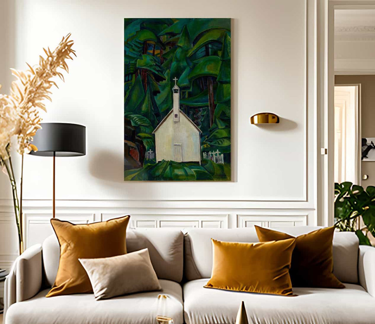 Indian Church 1929 By Emily Carr Fine Art Print