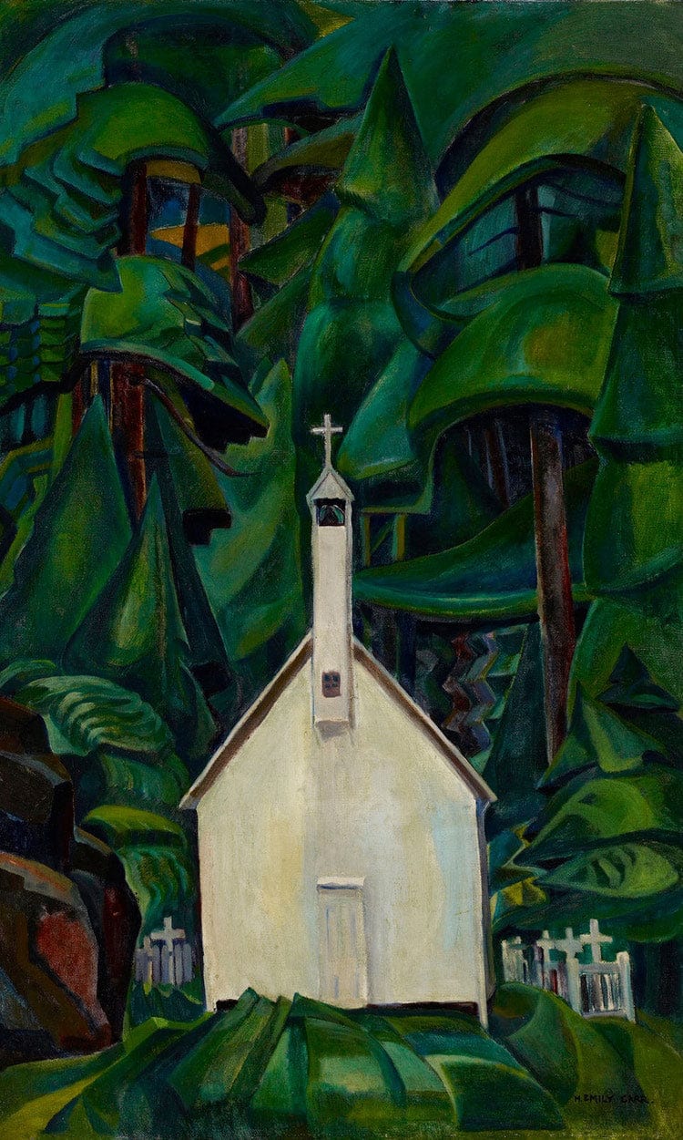 Indian Church 1929 By Emily Carr Fine Art Print