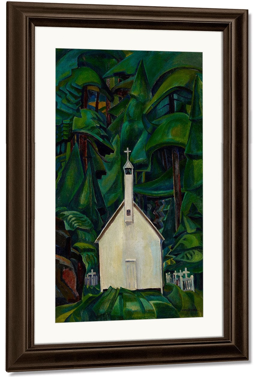 Indian Church 1929 By Emily Carr Fine Art Print
