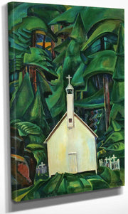 Indian Church By Emily Carr Fine Art Print