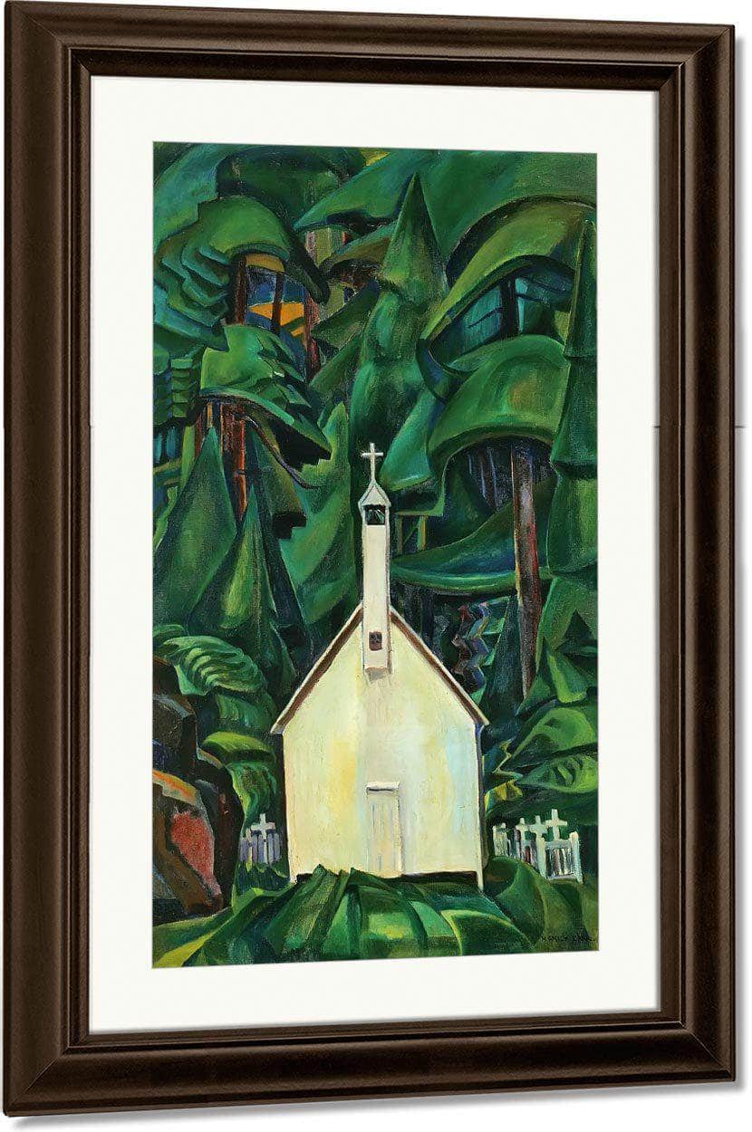 Indian Church By Emily Carr Fine Art Print