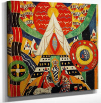 Indian Composition By Marsden Hartley Fine Art Print