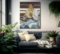 Indian Entertainer By Walter Ufer Fine Art Print