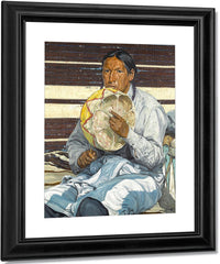 Indian Entertainer By Walter Ufer Fine Art Print