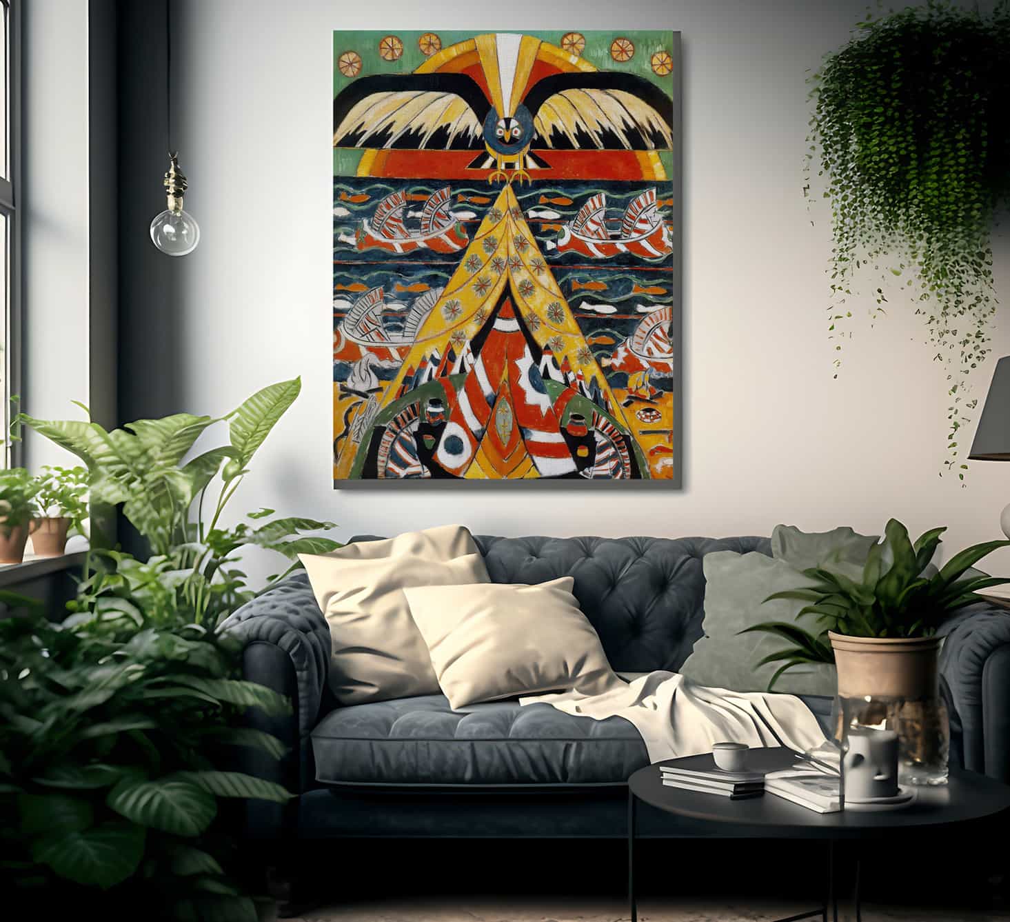 Indian Fantasy By Marsden Hartley Fine Art Print