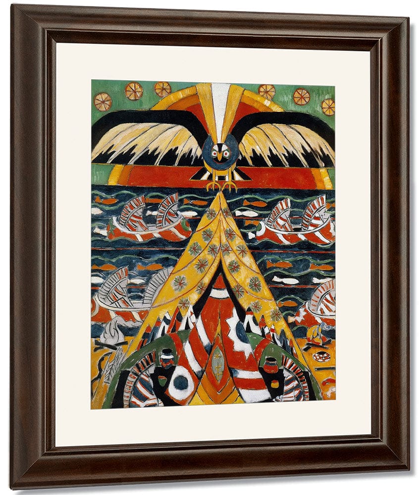 Indian Fantasy By Marsden Hartley Fine Art Print