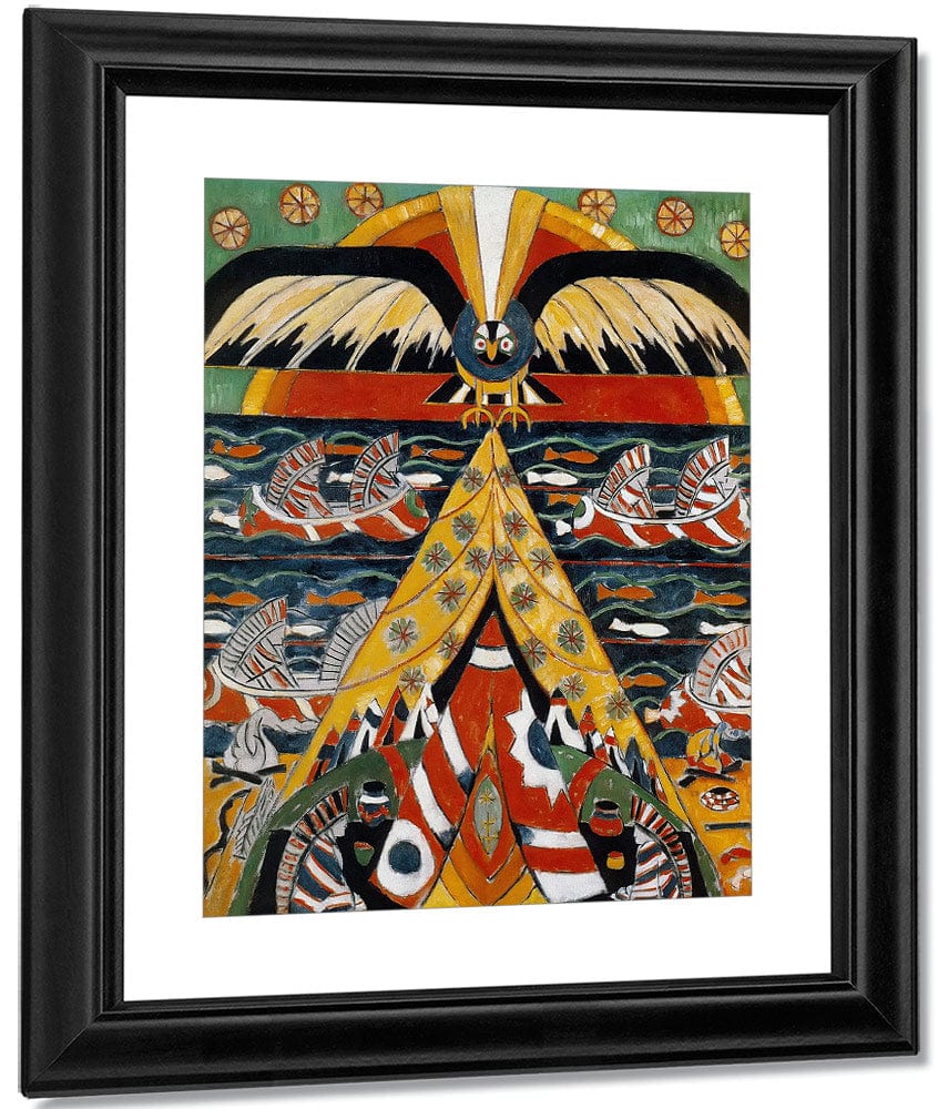 Indian Fantasy By Marsden Hartley Fine Art Print