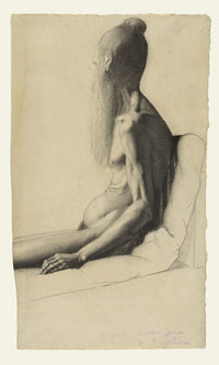 Indian Holy Man By Georges Pierre Seurat Fine Art Print