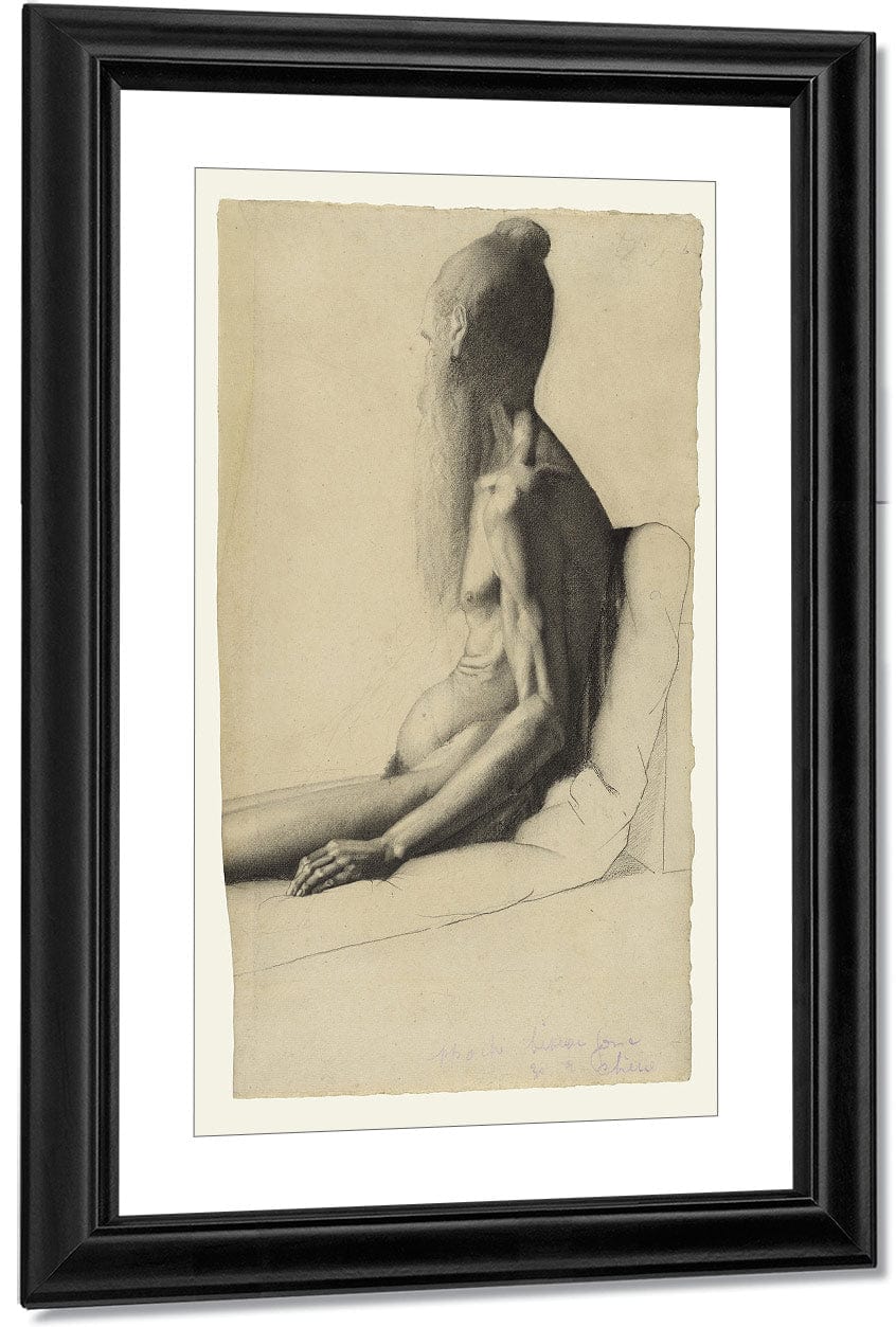 Indian Holy Man By Georges Pierre Seurat Fine Art Print