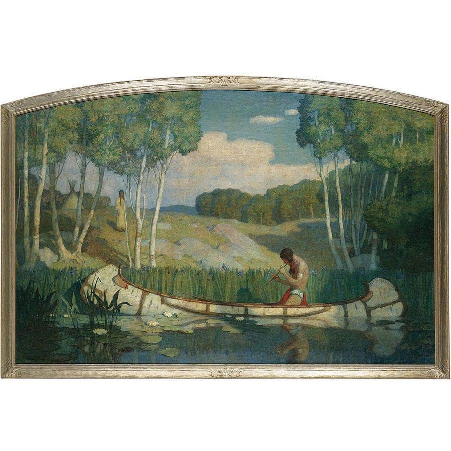 Indian Love Call By NC Wyeth Fine Art Print