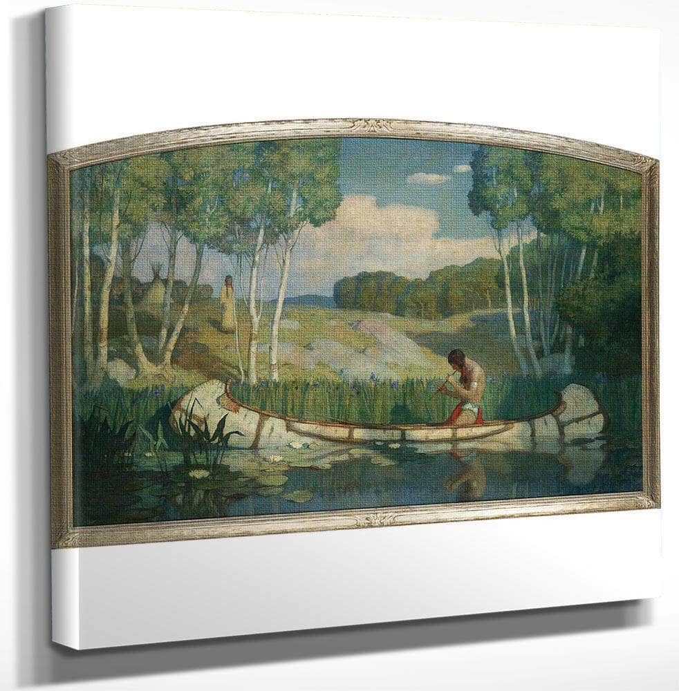 Indian Love Call By NC Wyeth Fine Art Print