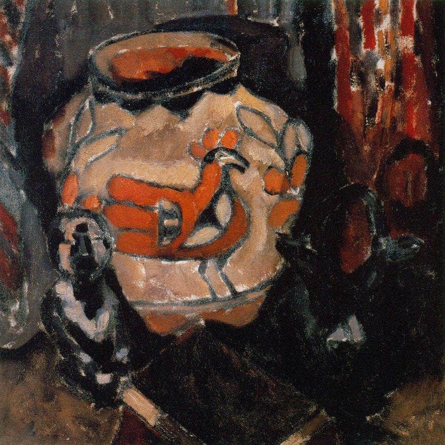 Indian Pottery By Marsden Hartley Fine Art Print