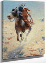 Indian Rider 1918 By Charles Marion Russell Fine Art Print