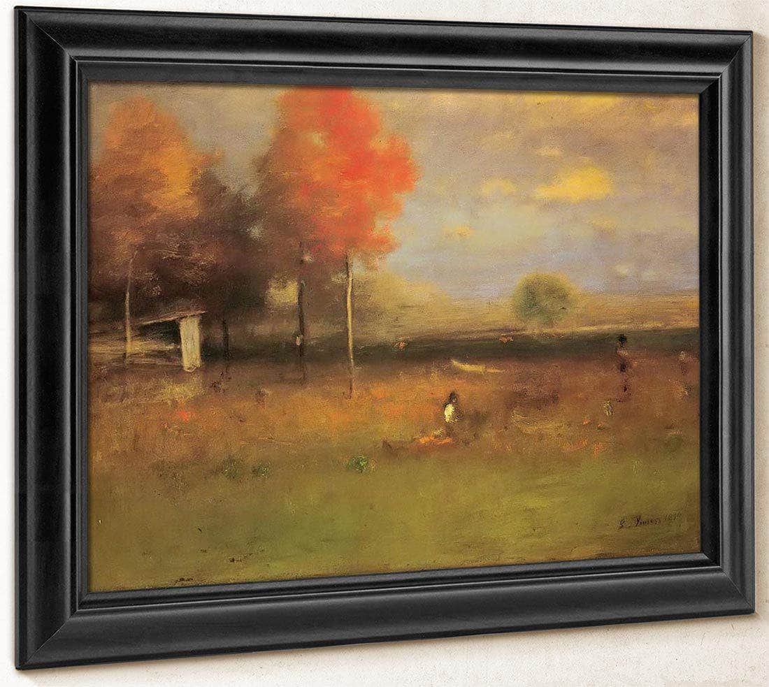 Indian Summer By George Inness Fine Art Print