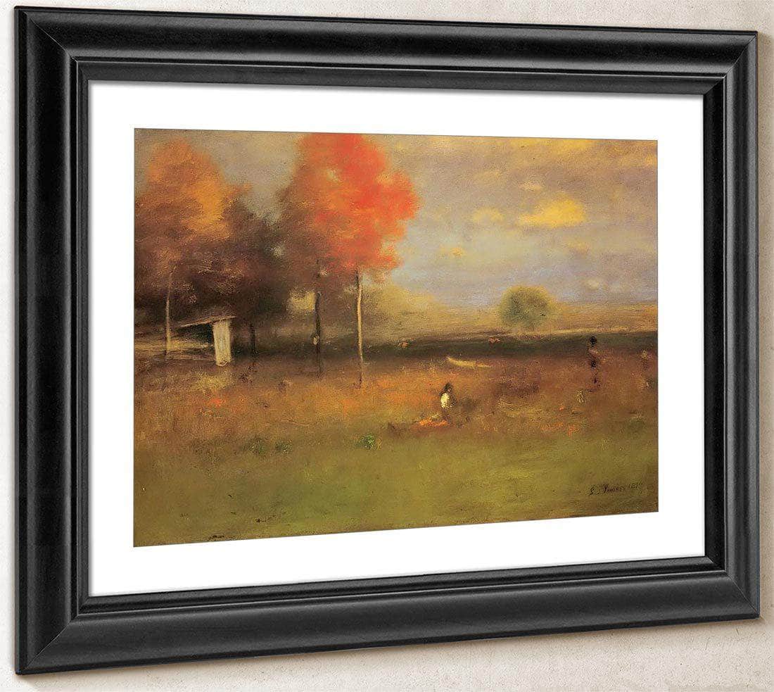 Indian Summer By George Inness Fine Art Print