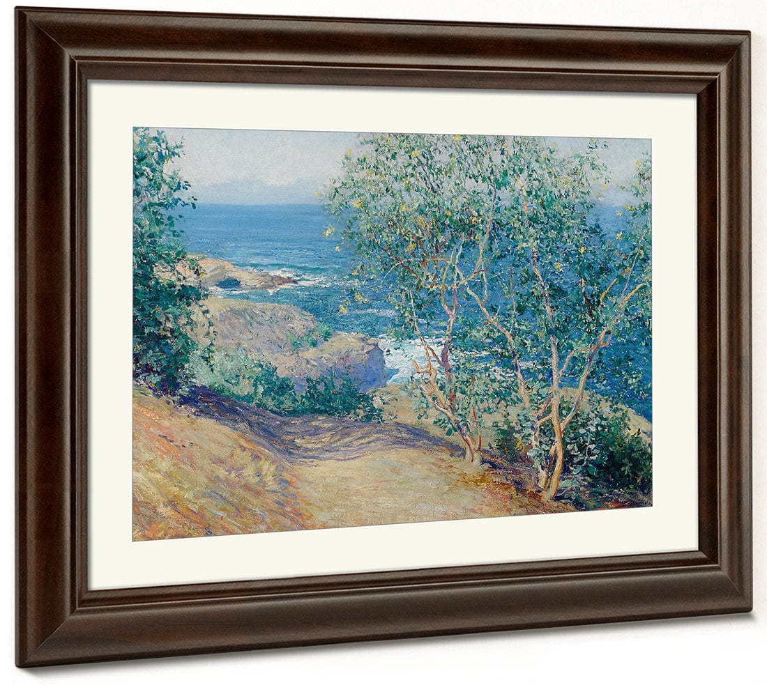 Indian Tobacco Trees, La Jolla  By Guy Rose By Guy Rose Fine Art Print