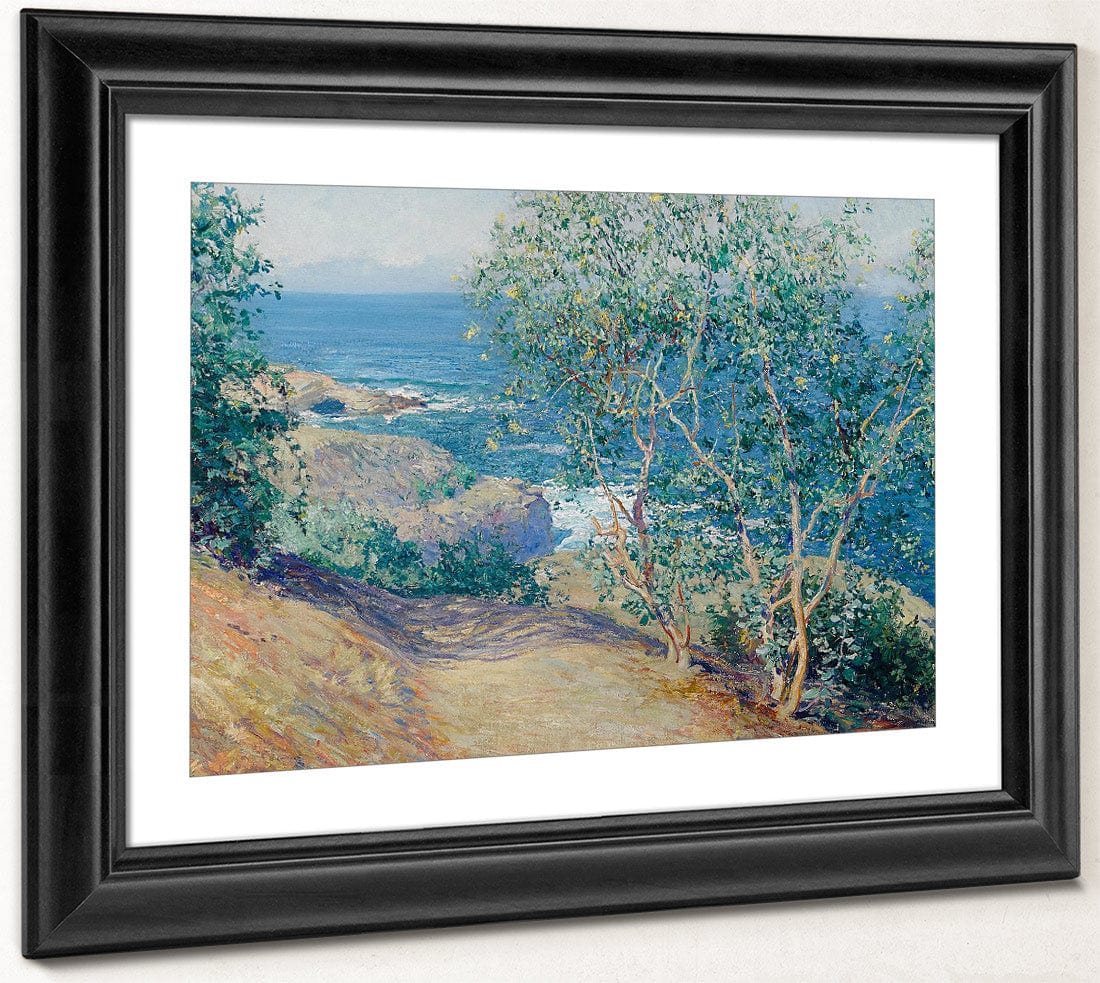 Indian Tobacco Trees, La Jolla  By Guy Rose By Guy Rose Fine Art Print