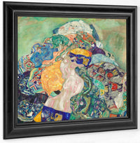 Infant Baby In Cradle 1917 1918 National Gallery Washinton By Gustav Klimt Fine Art Print