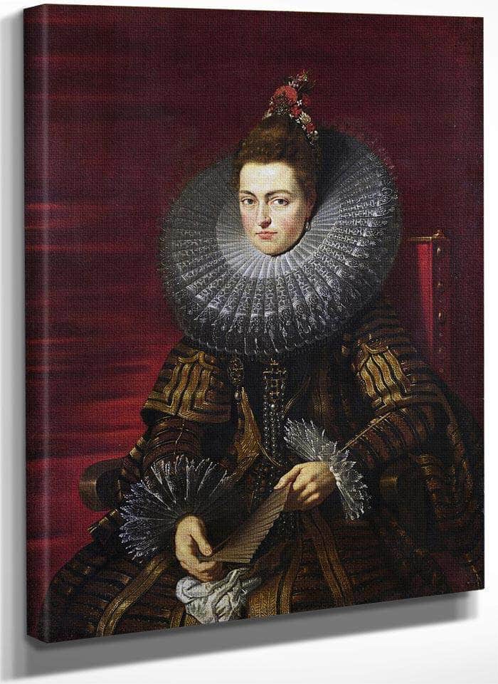 Infanta Isabella Clara Eugenia Regent Of The Netherlands By Peter Paul Rubens Fine Art Print