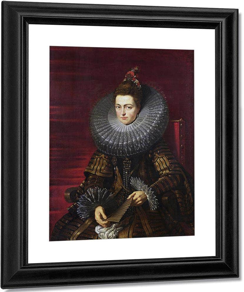 Infanta Isabella Clara Eugenia Regent Of The Netherlands By Peter Paul Rubens Fine Art Print