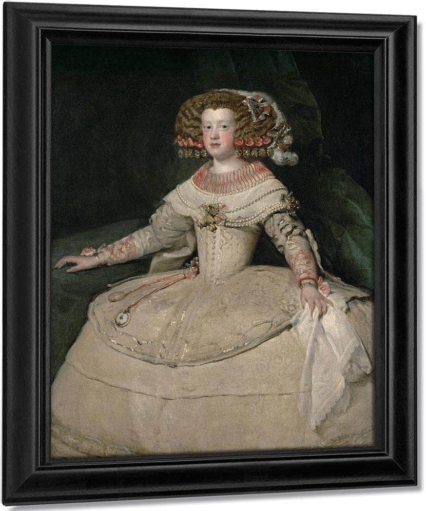 Infanta Maria Teresa By Diego Velazquez Fine Art Print
