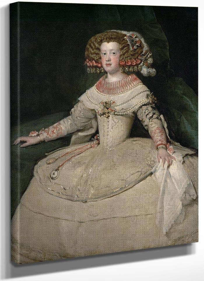 Infanta Maria Teresa By Diego Velazquez Fine Art Print