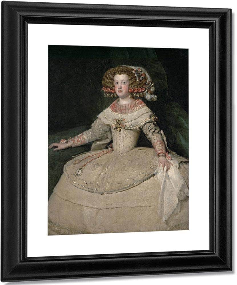 Infanta Maria Teresa By Diego Velazquez Fine Art Print