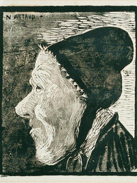 Inger Grimsbø Old Jølster Girl Nicolai Astrup Reproduction Fine Art Print