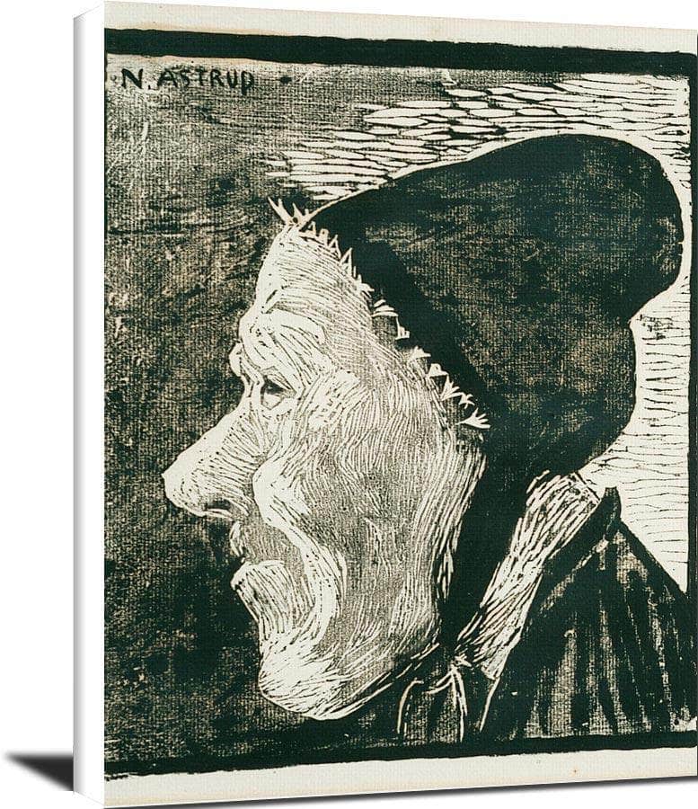 Inger Grimsbø Old Jølster Girl Nicolai Astrup Reproduction Fine Art Print