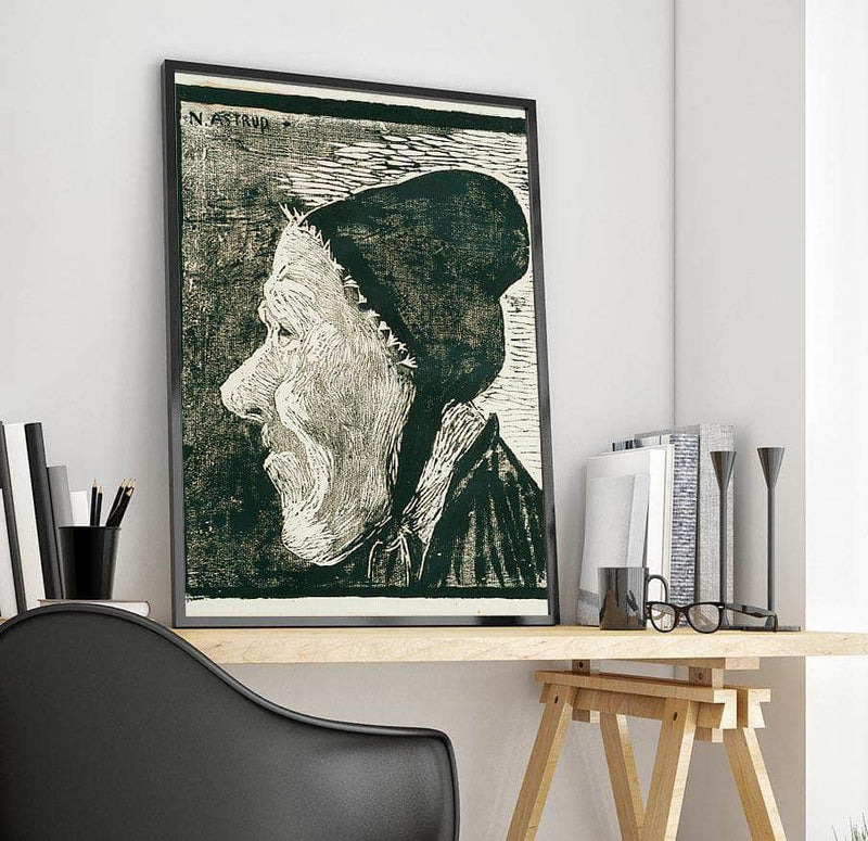 Inger Grimsbø Old Jølster Girl Nicolai Astrup Reproduction Fine Art Print