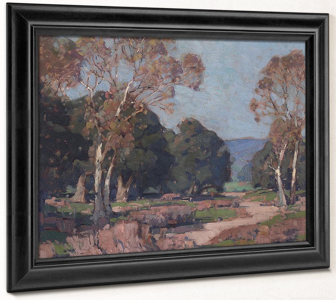 Inland Landscape By Edgar Payne Fine Art Print