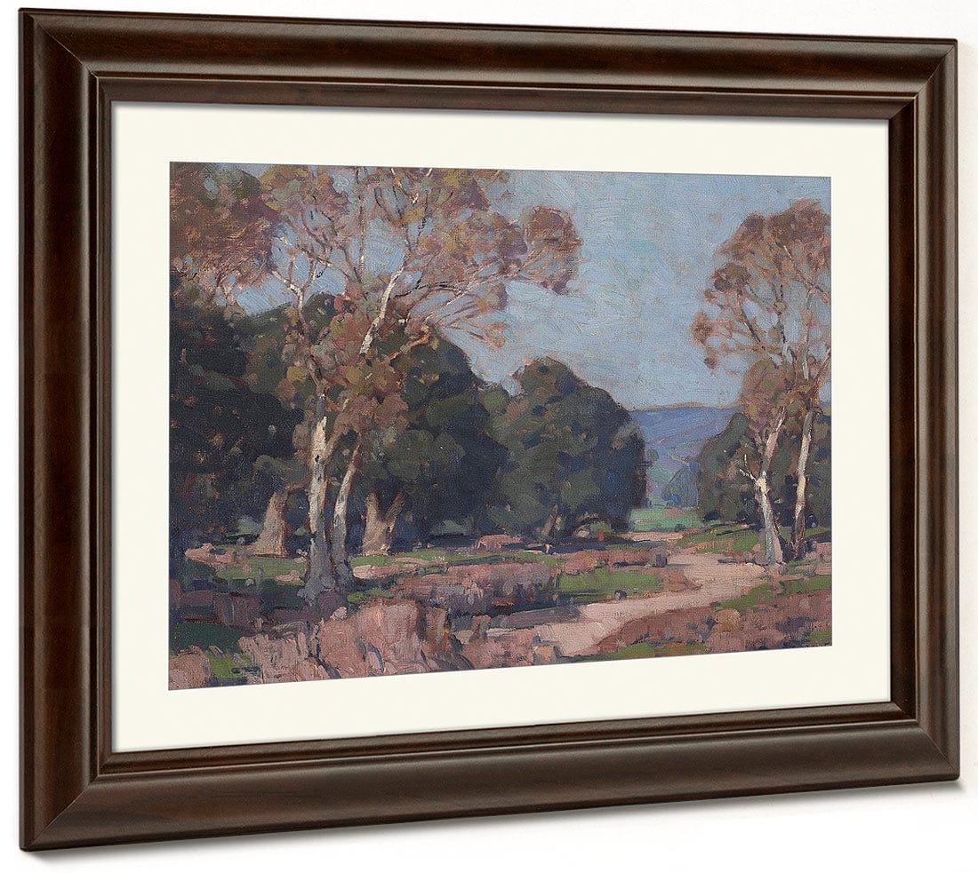 Inland Landscape By Edgar Payne Fine Art Print