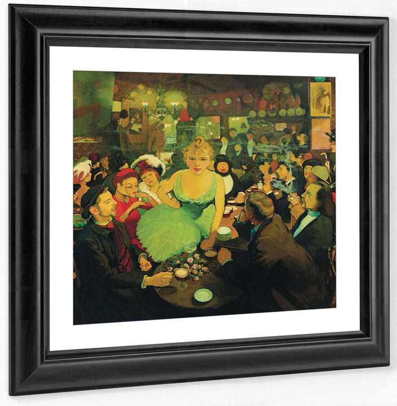 Inside Bruant’s Mirliton (L’interieur De Chez Bruant   Le Mirliton) By Louis Anquetin Fine Art Print