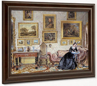 Interior Of A Drawing Room By William Henry Hunt Fine Art Print