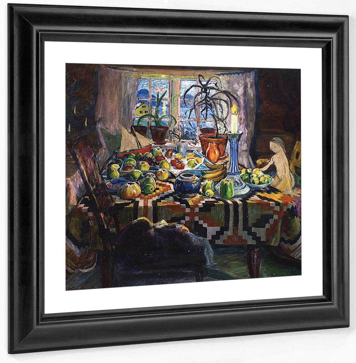 Interior Still Life Christmas Morning By Nicolai Astrup Fine Art Print