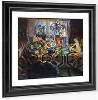 Interior Still Life Christmas Morning By Nicolai Astrup Fine Art Print