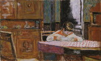 Interior With Boy By Pierre Bonnard Fine Art Print