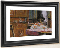 Interior With Boy By Pierre Bonnard Fine Art Print
