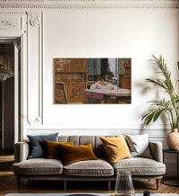 Interior With Boy By Pierre Bonnard Fine Art Print