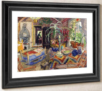 Interior With Cradle By Nicolai Astrup Fine Art Print