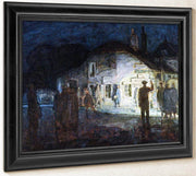 Intersection Of Roads, Neufchateau, World War I By Henry Ossawa Tanner Fine Art Print