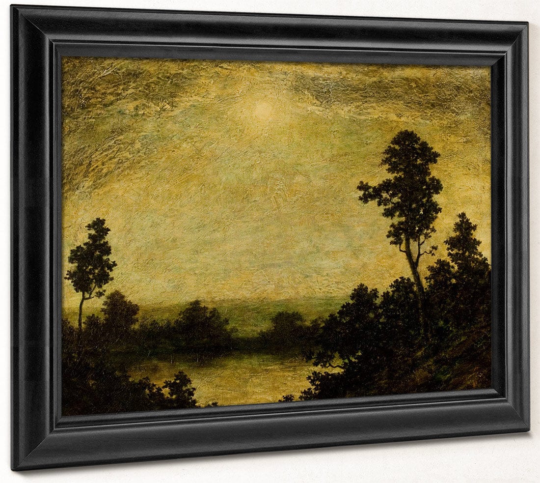 Into The Night By Ralph Albert Blakelock Fine Art Print