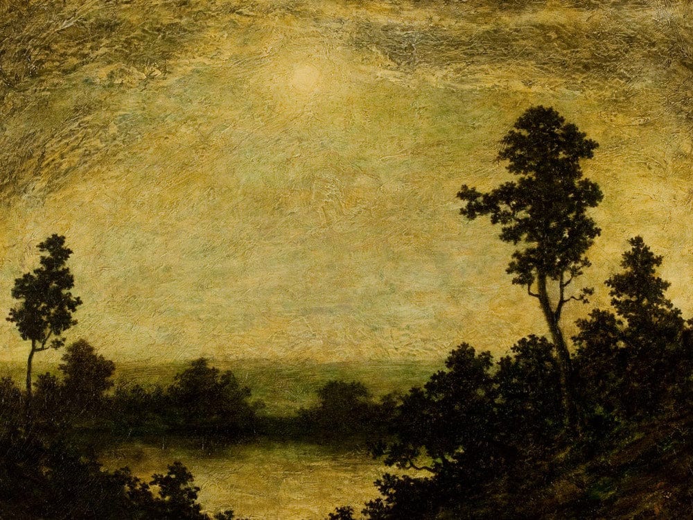 Into The Night By Ralph Albert Blakelock Fine Art Print