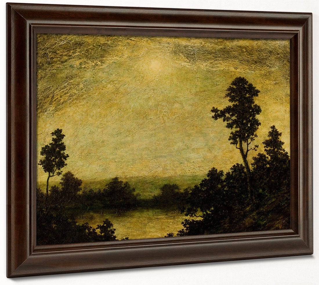 Into The Night By Ralph Albert Blakelock Fine Art Print