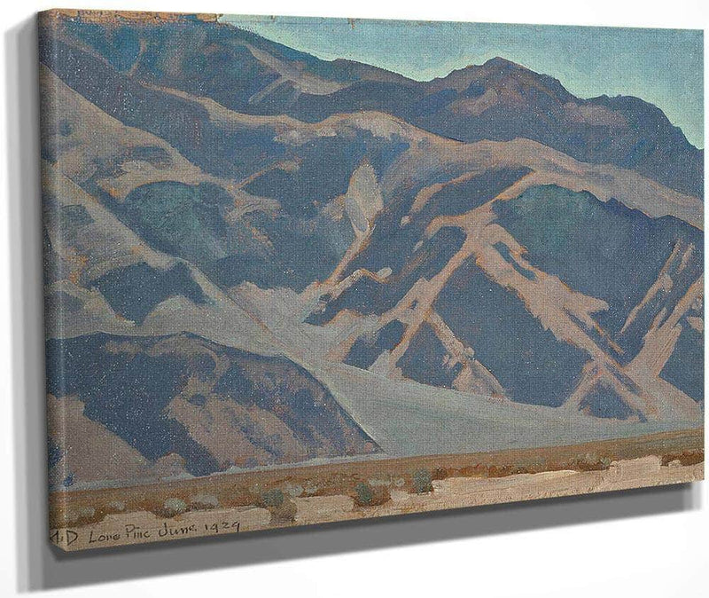 Inyo Mountains Morning Lone Pine By Maynard Dixon Fine Art Print